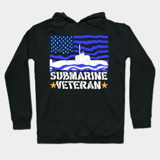 Submarine veteran USA American hero veterans day Hoodie